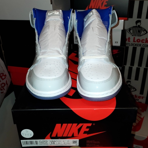 Jordan 1 Zoom Air Racer Blue - Picture 2 of 6
